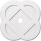 Ekena Millwork Charlotte Architectural Grade PVC Ceiling Medallion, 24"OD x 3"ID x 9 1/2"C x 1"P, One-Piece CMP24CE-03000 - alternate 1